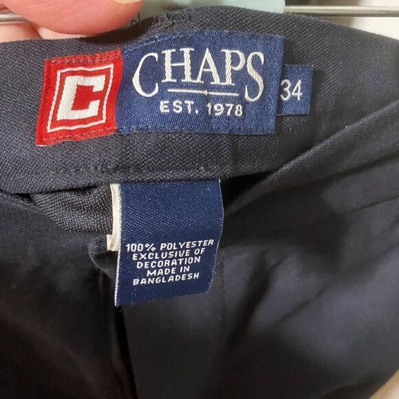 Chaps MENS navy blue shorts - Picture 4 of 4
